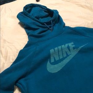 Nike cow neck hoodie